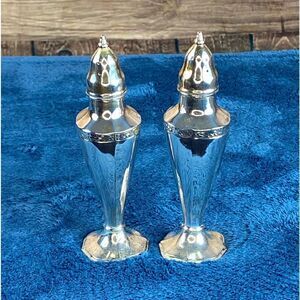 Stainless steel salt and pepper shakers made in the USA